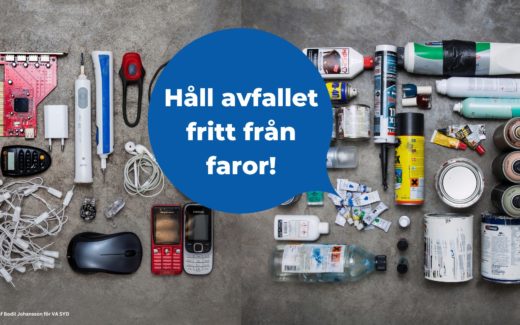 Farligt avfall i soporna? En riktig mardröm!